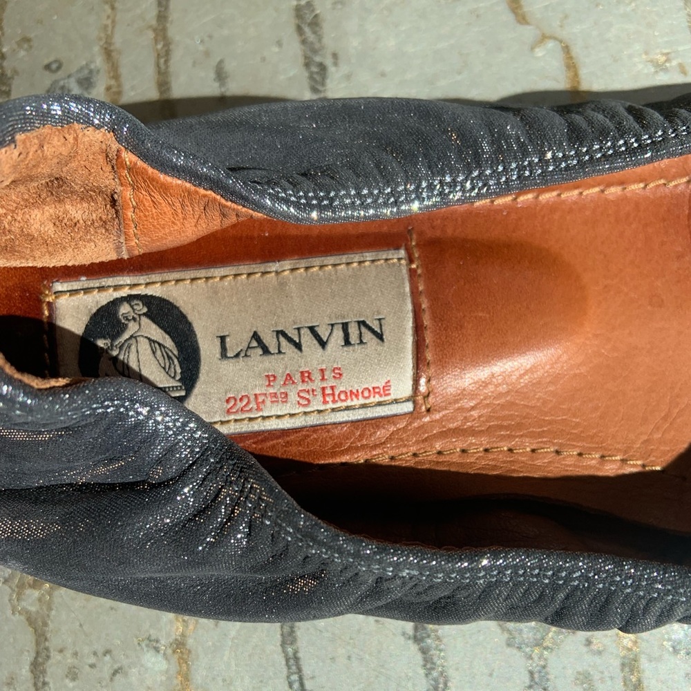 Authentic LANVIN Ballet Flats - Picture 3 of 5